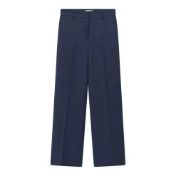 WEEKEND Max Mara Stoffhose Visivo blau Stoffhose