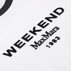 WEEKEND Max Mara T-Shirt aus Baumwolle weiß T-Shirt