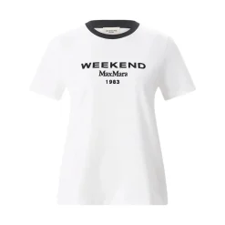 WEEKEND Max Mara T-Shirt aus Baumwolle weiß T-Shirt