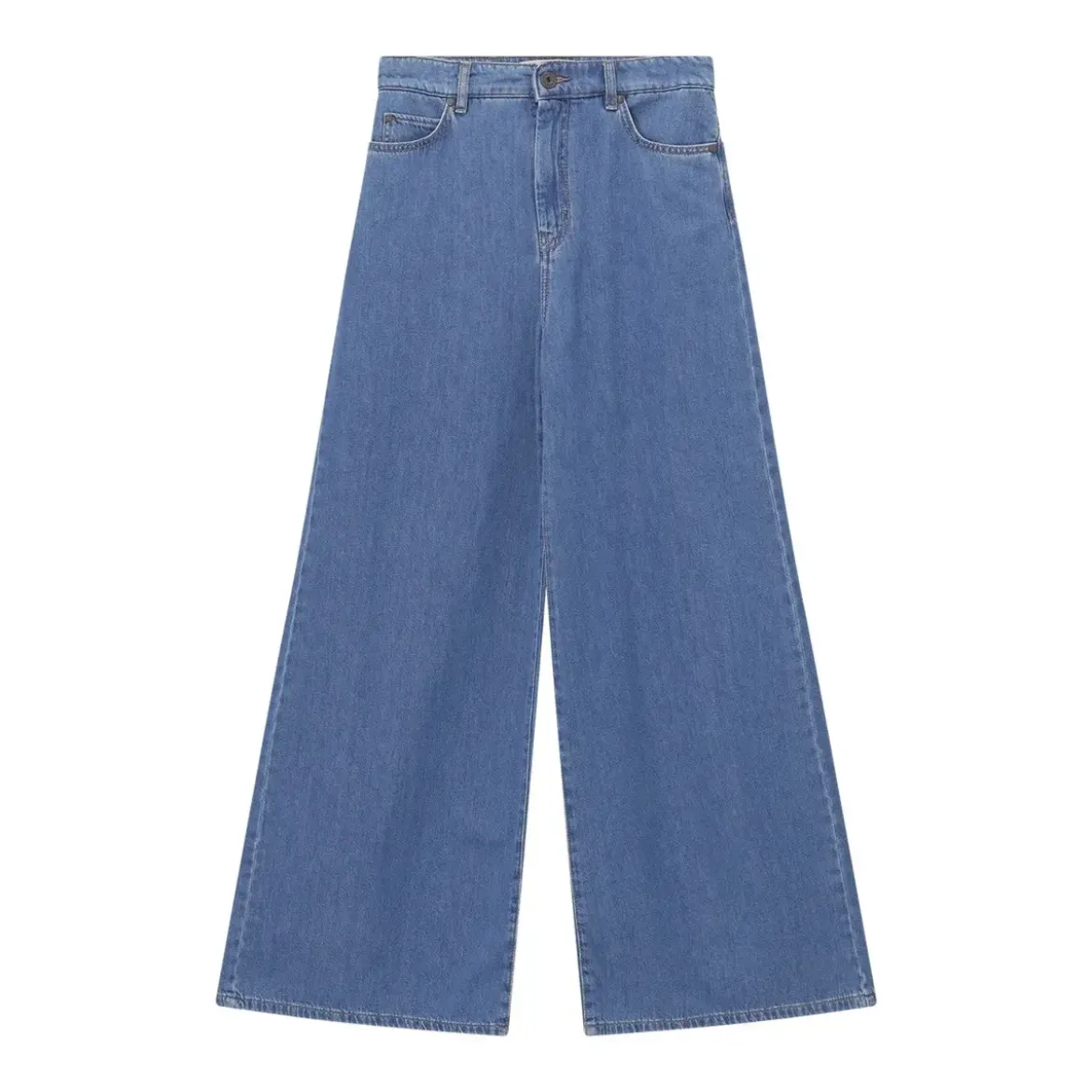 WEEKEND Max Mara Wide Leg Jeans Vega blau Wide Leg Jeans