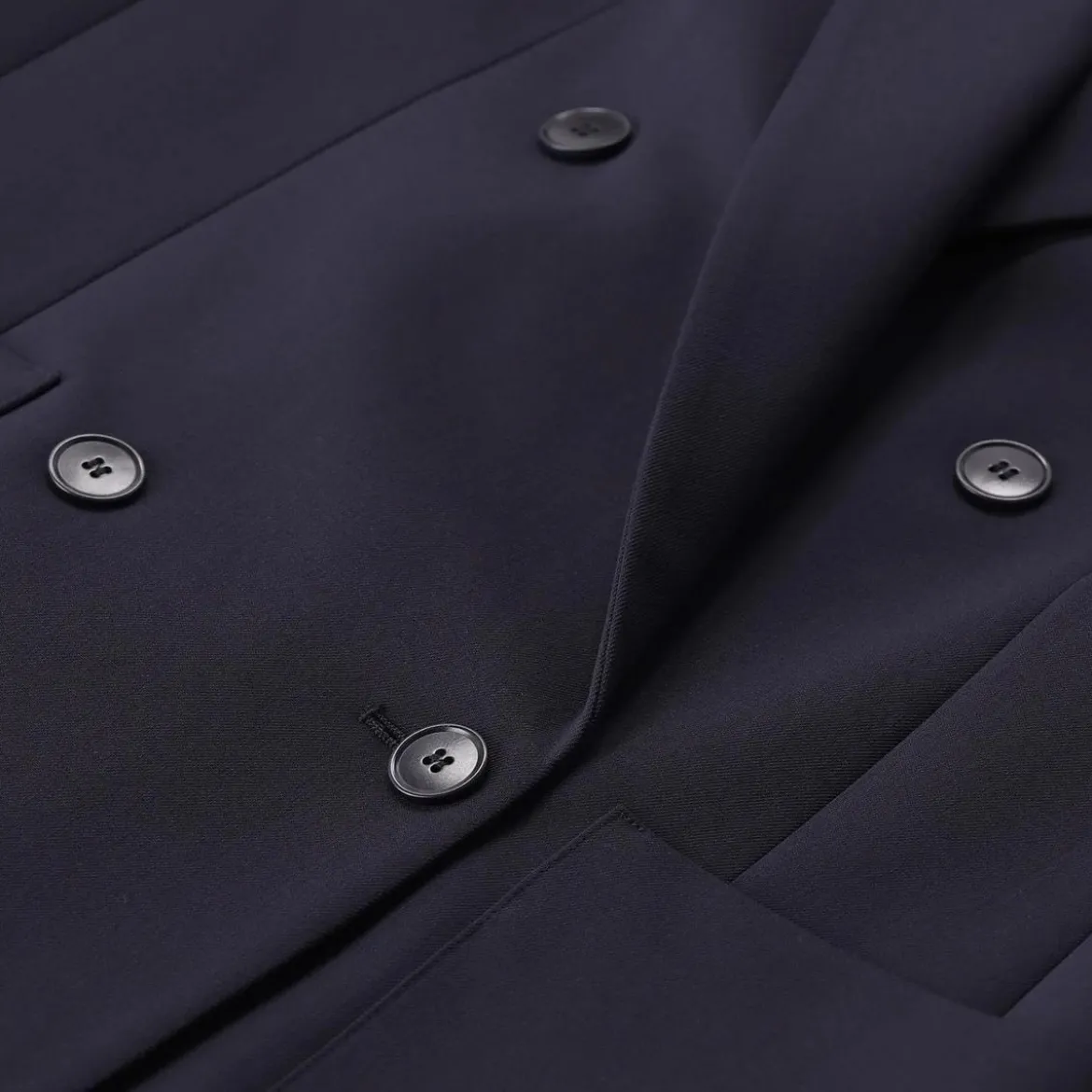 WEEKEND Max Mara Zweireihiger Blazer Veloce aus Wolle blau Blazer