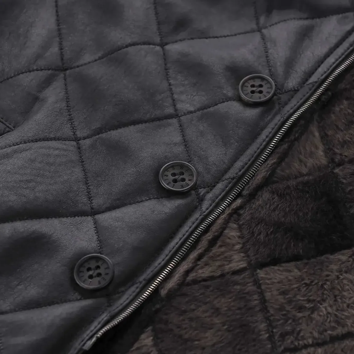 Werner Christ Lederjacke David Dunkelblau Lederjacke