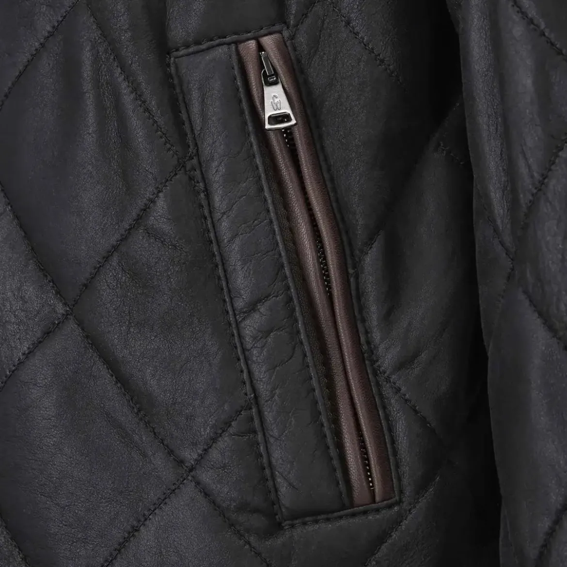 Werner Christ Lederjacke David Dunkelblau Lederjacke