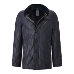 Werner Christ Lederjacke David Dunkelblau Lederjacke