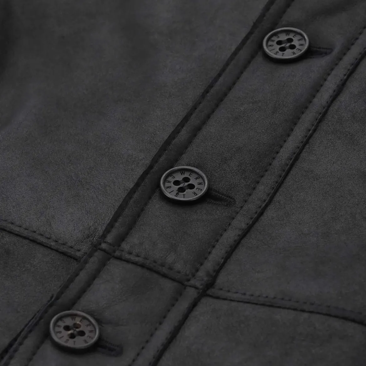 Werner Christ Lederjacke Leander schwarz Lederjacke