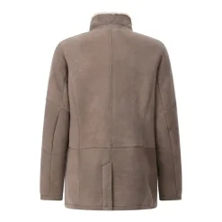 Werner Christ Mantel Antony aus Lammfell Braun Übergangsjacke