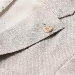 WILVORST Anzugsakko aus Schurwoll-Mix beige Anzugjacke