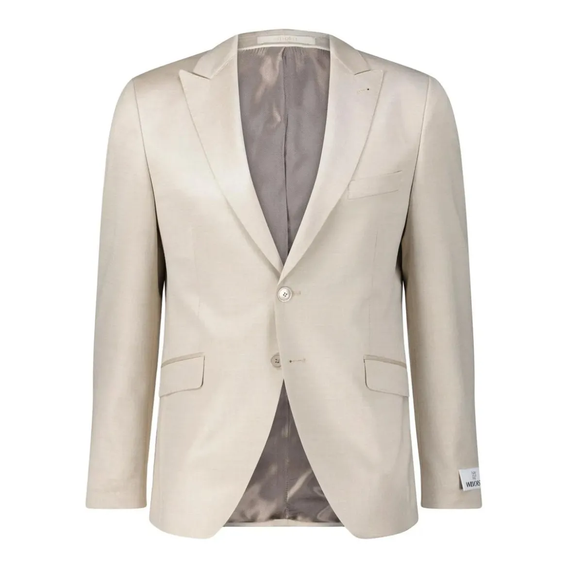 WILVORST Anzugsakko mit Wolle Beige Anzugjacke