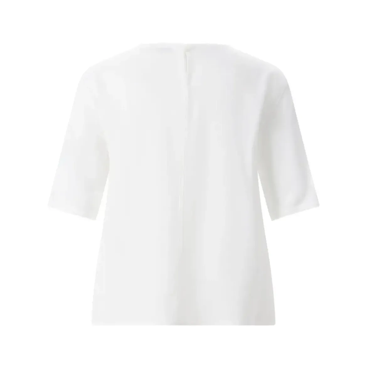 windsor. Blusenshirt mit Fransen weiß Bluse