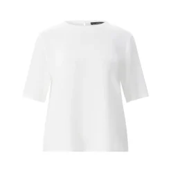 windsor. Blusenshirt mit Fransen weiß Bluse