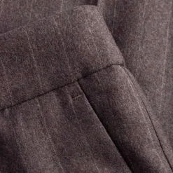 windsor. Bundfaltenhose aus Wolle braun
