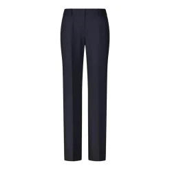 windsor. Businesshose aus Schurwolle Schwarz Stoffhose