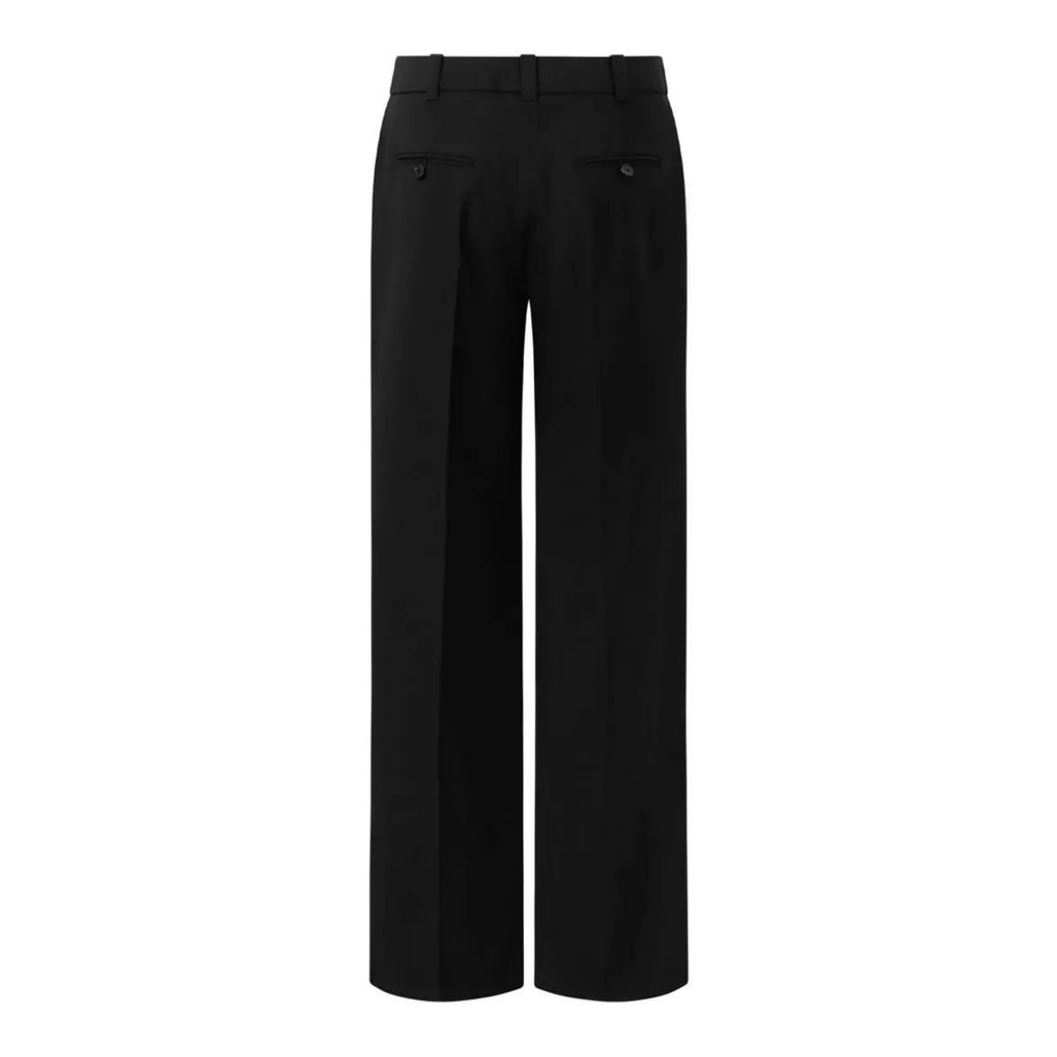 windsor. Businesshose aus Schurwolle Schwarz Stoffhose