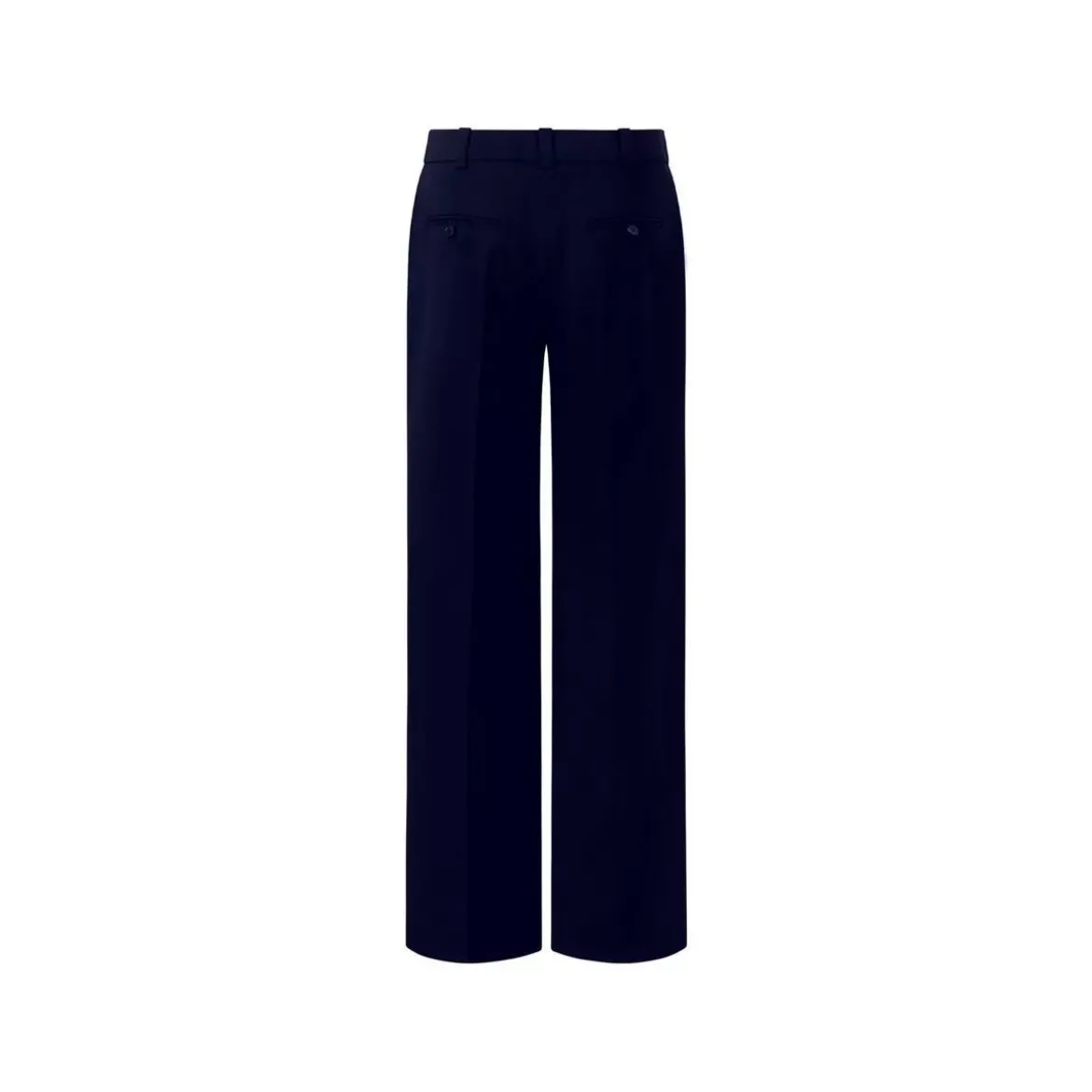 windsor. Businesshose aus Schurwolle Schwarz Stoffhose