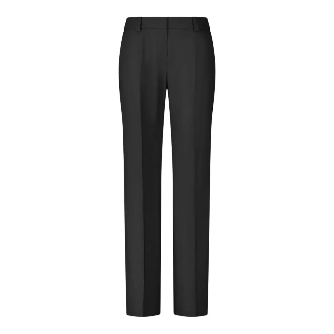 windsor. Businesshose aus Schurwolle Schwarz Stoffhose