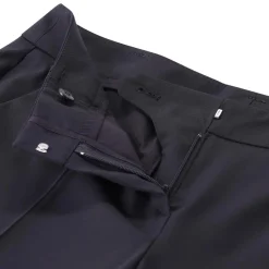 windsor. Businesshose aus Schurwolle Schwarz Stoffhose