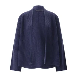 windsor. Cardigan aus Wolle & Kaschmir blau Strickjacke