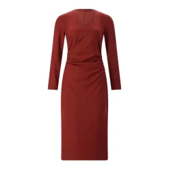 windsor. Midikleid aus Woll-Mix rot Maxikleid