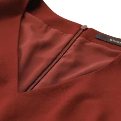 windsor. Midikleid aus Woll-Mix rot Maxikleid