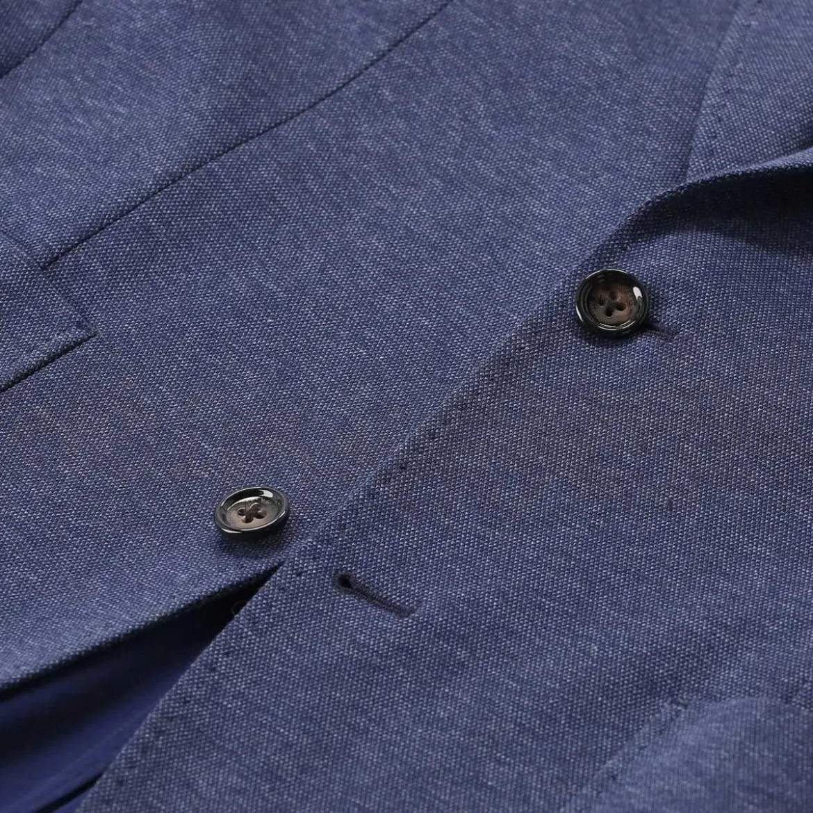 windsor. Regular-Fit Sakko aus Baumwollmix blau Anzugjacke