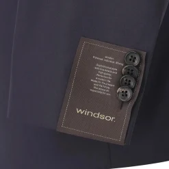 windsor. Sakko aus Wolle schwarz Anzugjacke