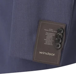 windsor. Sakko aus Wolle schwarz Anzugjacke