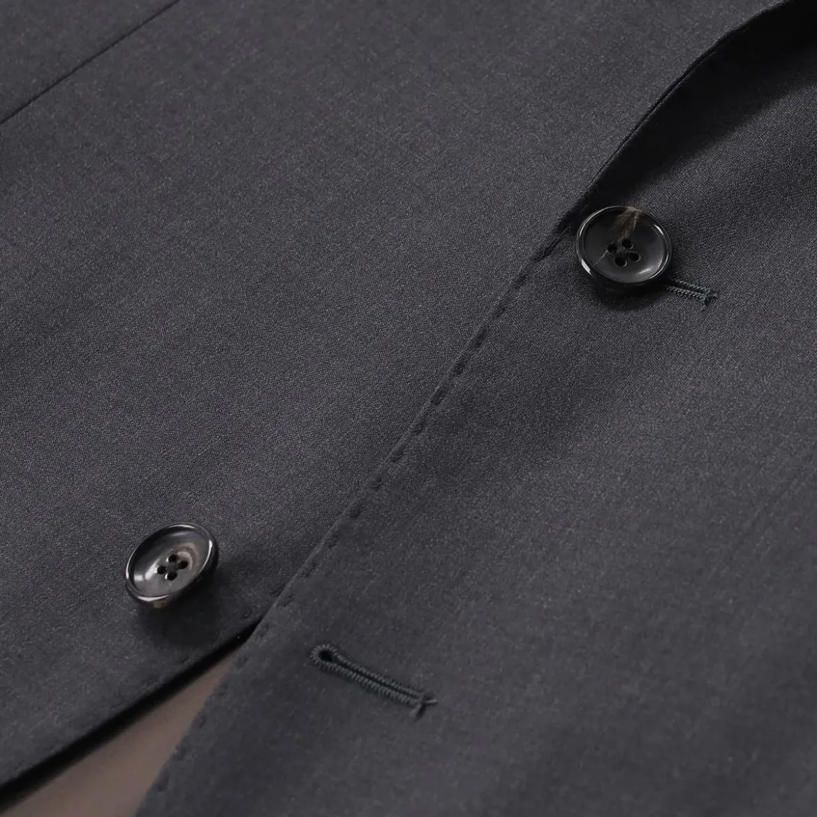 windsor. Sakko aus Wolle schwarz Anzugjacke