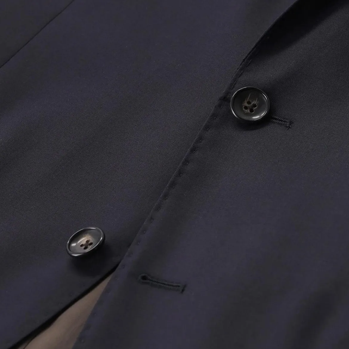 windsor. Sakko aus Wolle schwarz Anzugjacke