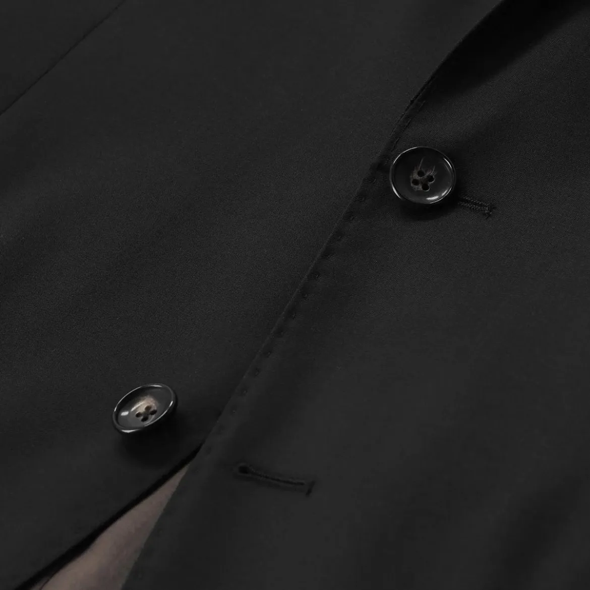 windsor. Sakko aus Wolle schwarz Anzugjacke