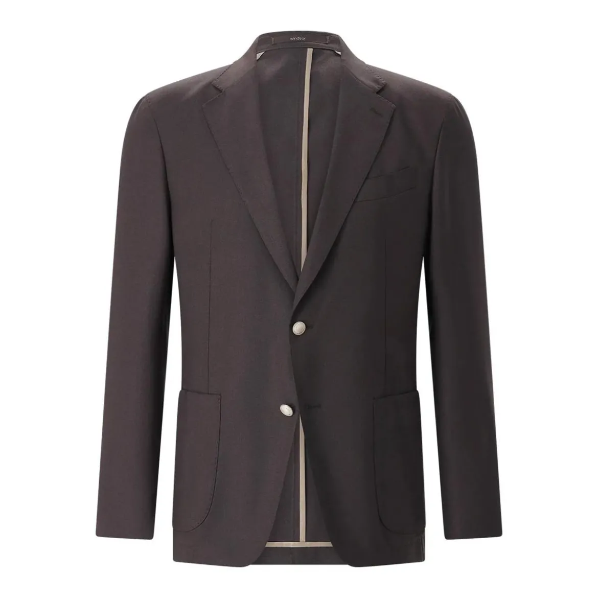 windsor. Shaped-Fit Sakko Giornos braun Anzugjacke