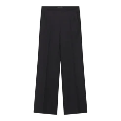 windsor. Slim-Fit Hose aus Viskose-Mix schwarz