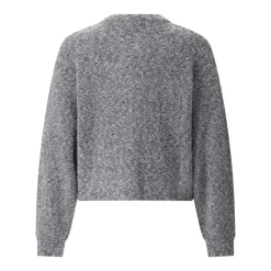 windsor. Strickjacke aus Woll-Mix grau Strickjacke