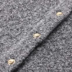 windsor. Strickjacke aus Woll-Mix grau Strickjacke