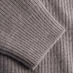 windsor. Strickpullover aus Wolle & Kaschmir grau Pullover