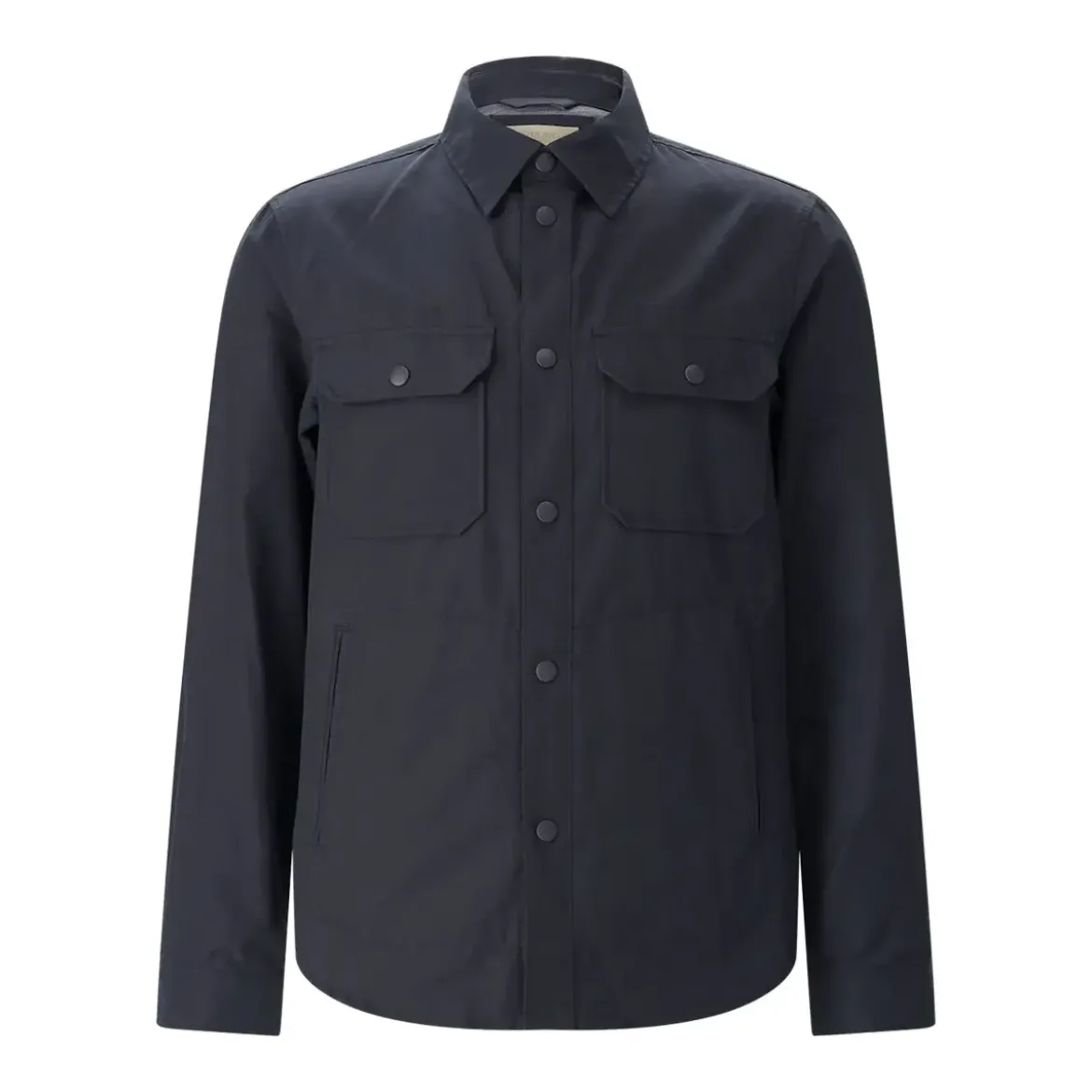 Woolrich Hemdjacke aus Baumwolle blau Hemdjacke