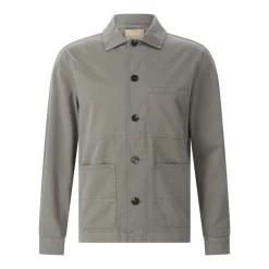 Woolrich Leichte Jacke aus Baumwolltwill grün Übergangsjacke