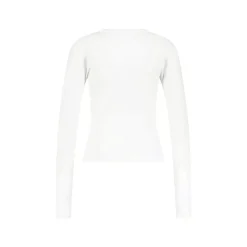 Y-3 Langarmshirt Weiß Longsleeve